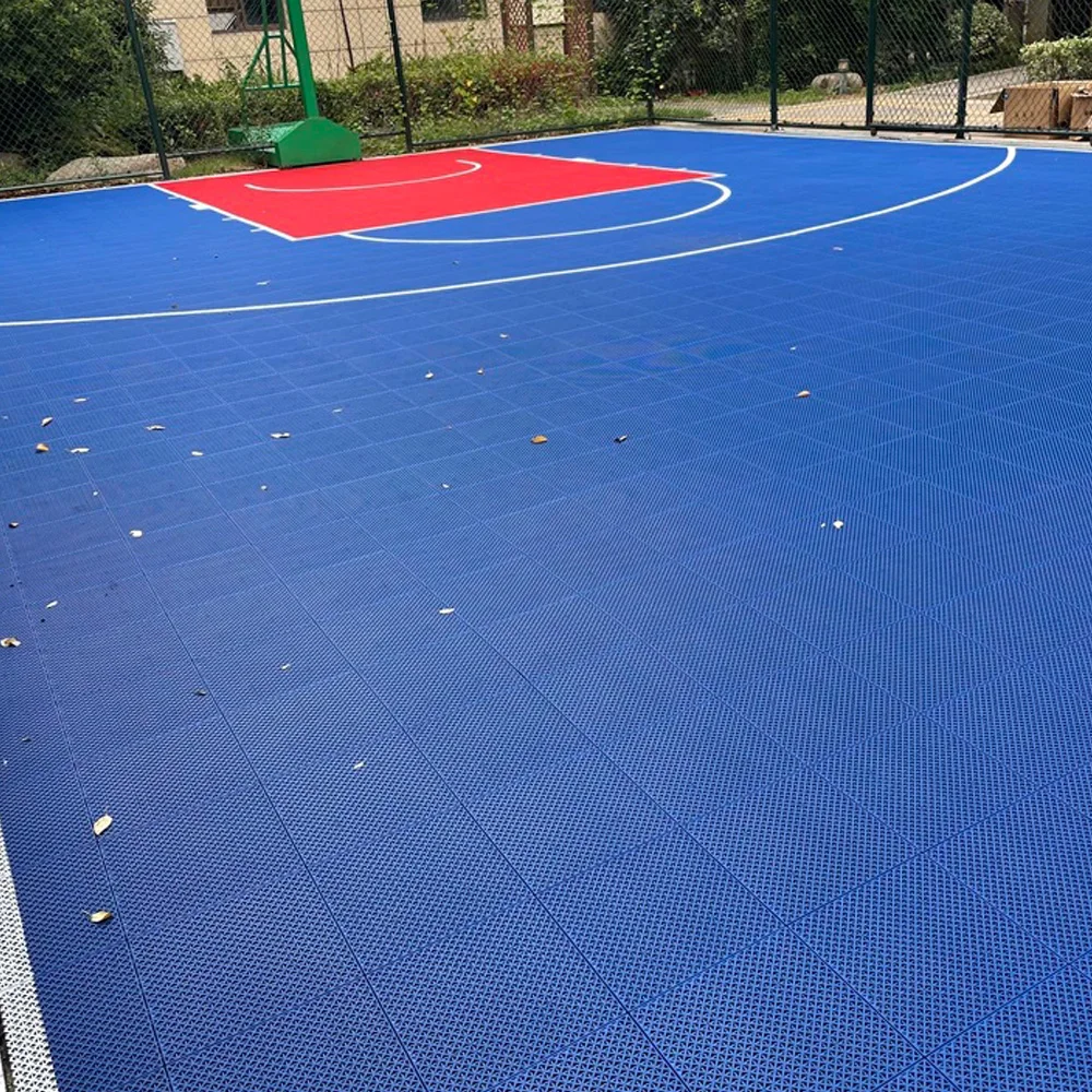 Beable ao ar livre intertravamento basquete esportes quadra piso 3vs3 pp telha fornecedor profissional quintal esporte quadra
