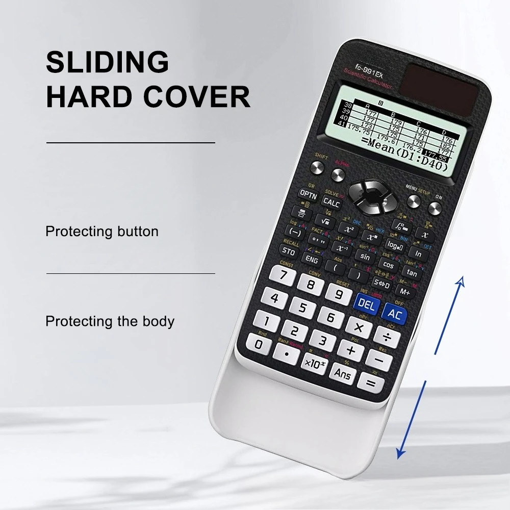 Scientific Function Calculator with 552 Functions: Matrix, Complex Number and Equation Solving