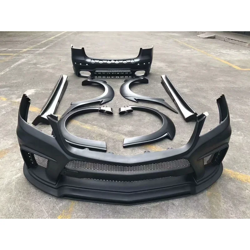 High Quality Body Kit Front Rear Bumper Side Skirt Wheel Eyebrow Surround For Mercedes ML-Class W164 ML300 ML400 ML500 2012-2015