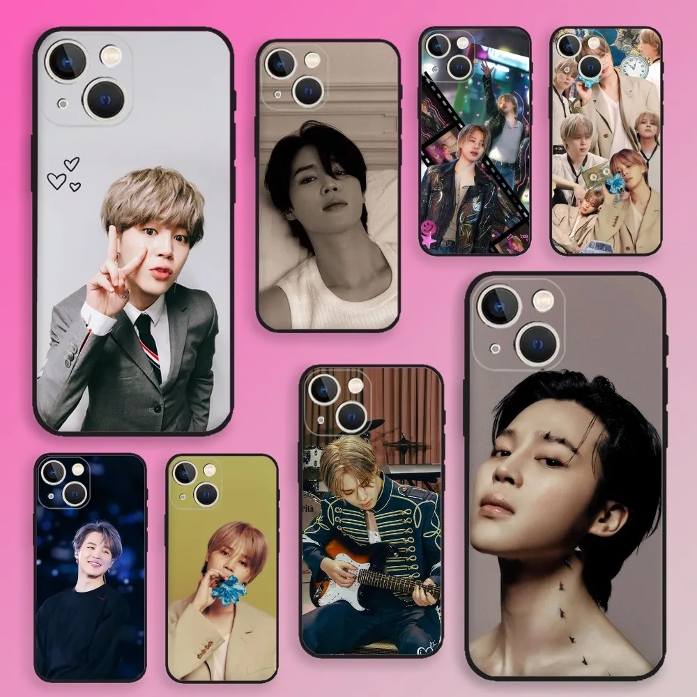 Song Who Kpop J-JiminS Phone Case For iPhone 16,15,14,13,12,11,Plus,Pro Max,XS,X,XR,SE,Mini,8,7 Soft Silicone Black Cover