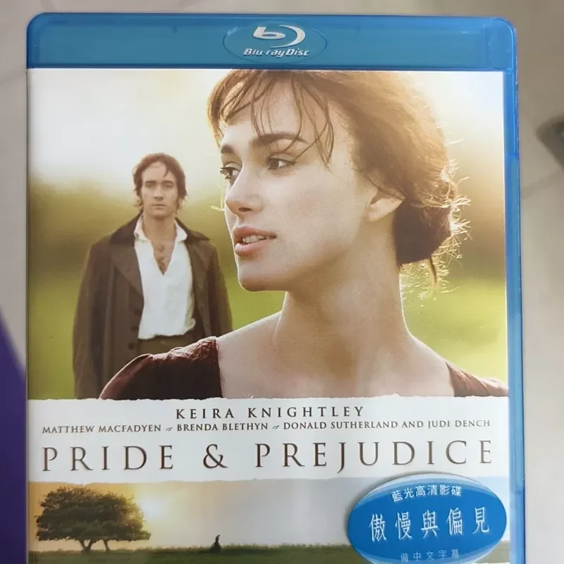 Pride and Prejudice Blu-ray BD Hong Kong Version Starring Keira Knightley Directed by Joe Wright