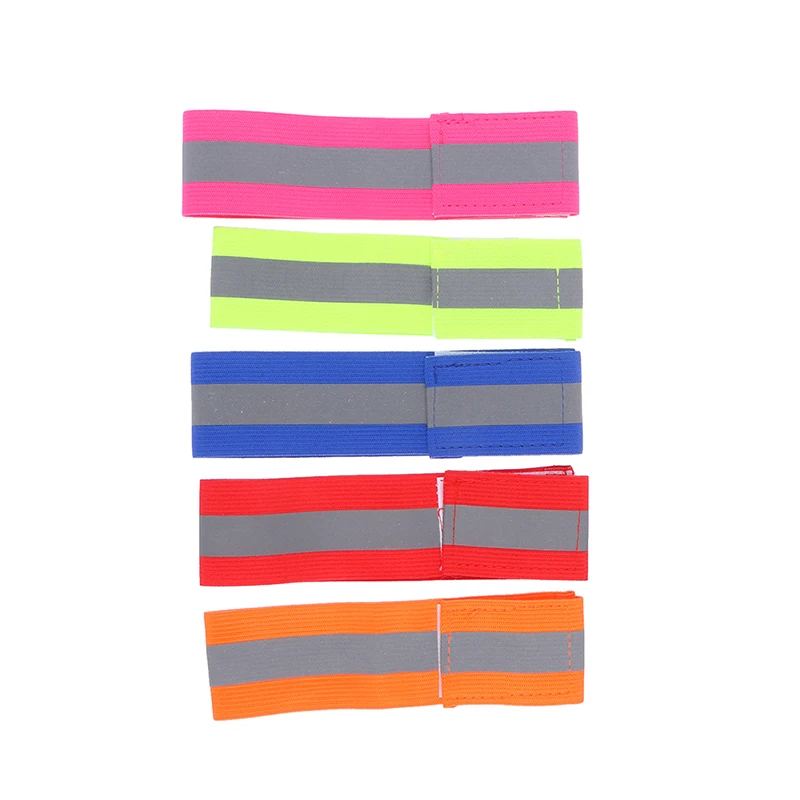 Reflective Bands Wristband Safety Reflector Tape Straps for Night Walking Biking image 3