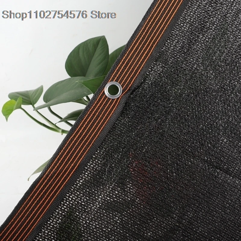 90% Shading Black Sun Shading Net Garden Plant Sunshade Sail Outdoor Camping Sunshade Cloth Swimming Pool Cover Fence Netting