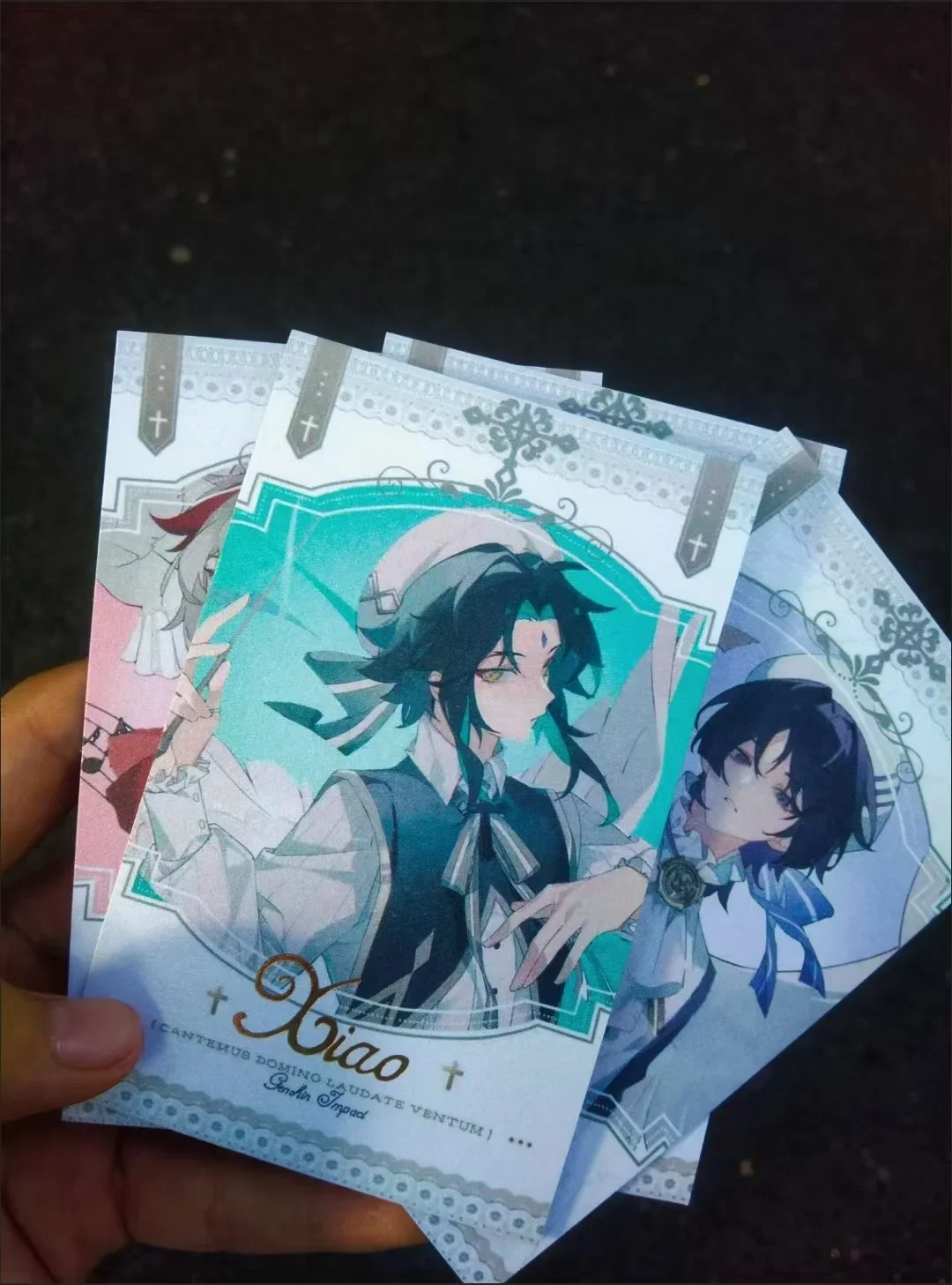 4Pc/Lot Game Decor Lomo Card Wanderer Balladeer Xiao Barbatos Kaedehara Kazuha Photocard HD Album Photo Card Collection Postcard