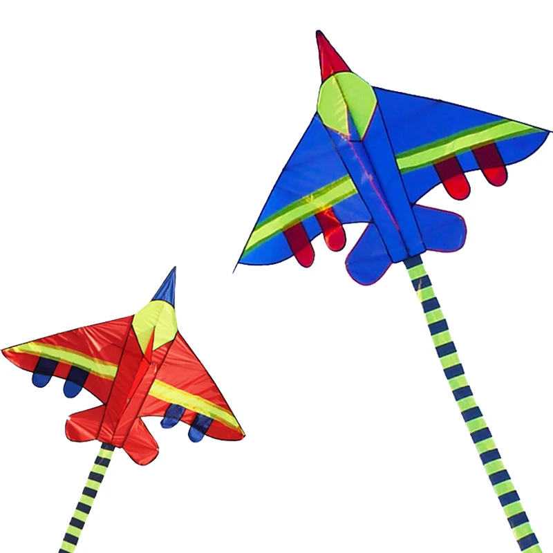 

free shipping 10pcs/lot plane kites for children fighter kite factory outdoor toys cerf volant weifang