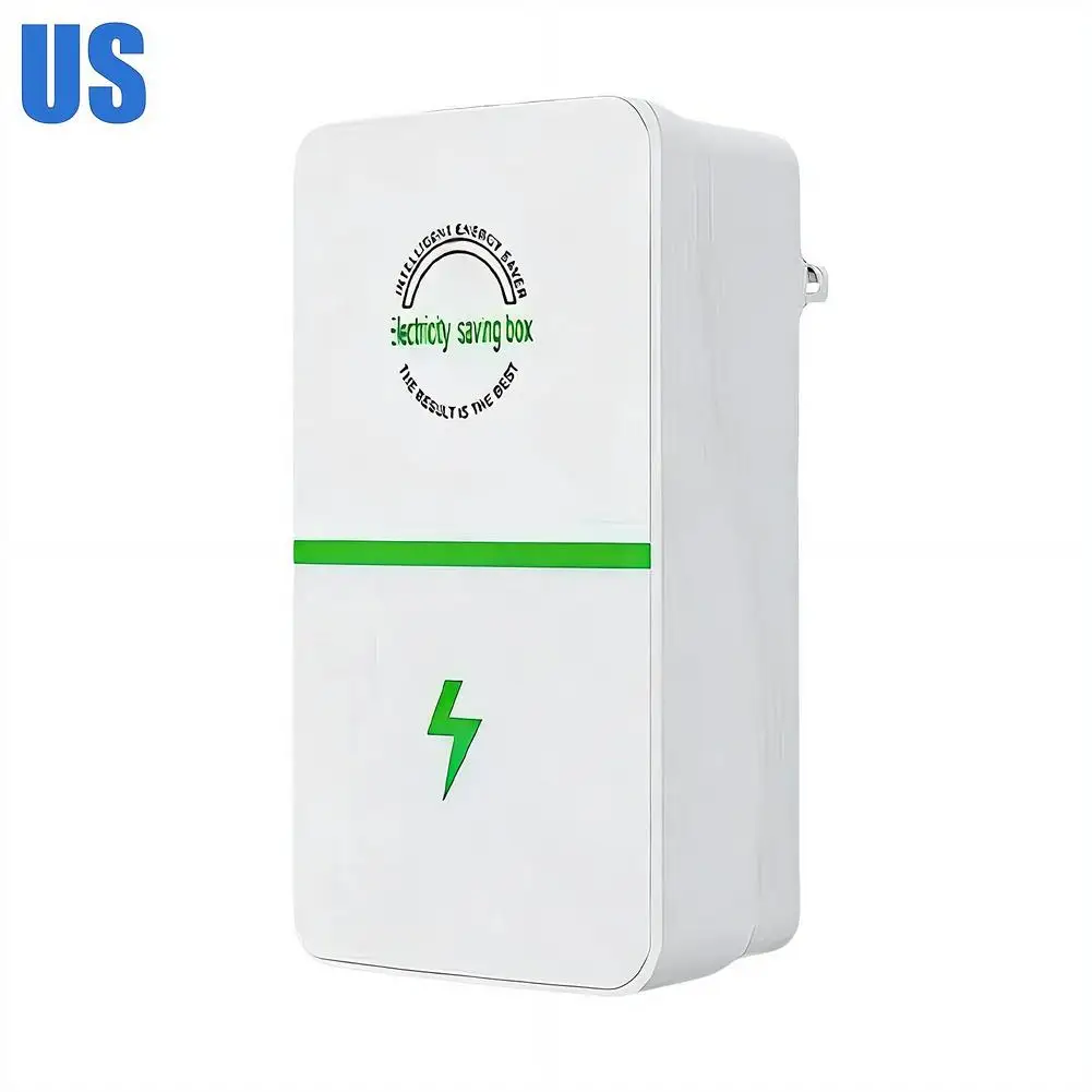Household Power Stabilizer Energy Saver, Smart Surge Suppressor for Home Electrical Appliances
