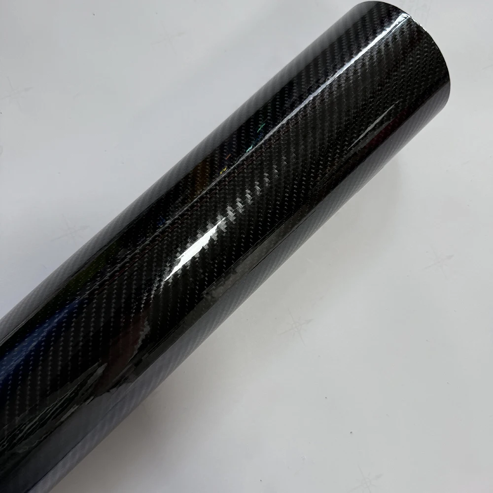 スーパーグロスカーボン 7D 黒ビニールラップフィルム防水車 - Console Skin Wrap のレビューと価格