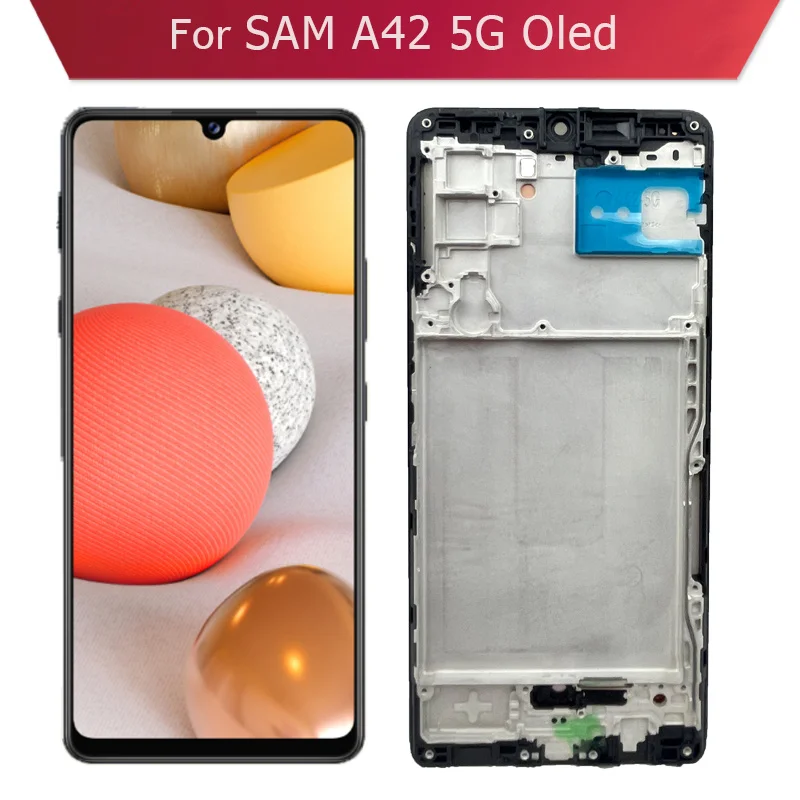 Для Samsung A42 5G SM-A426B SM-A420U: Дисплей LCD SM-A426N, сенсорный экран и модуль LCD-дигитайзера в сборе, запасные части