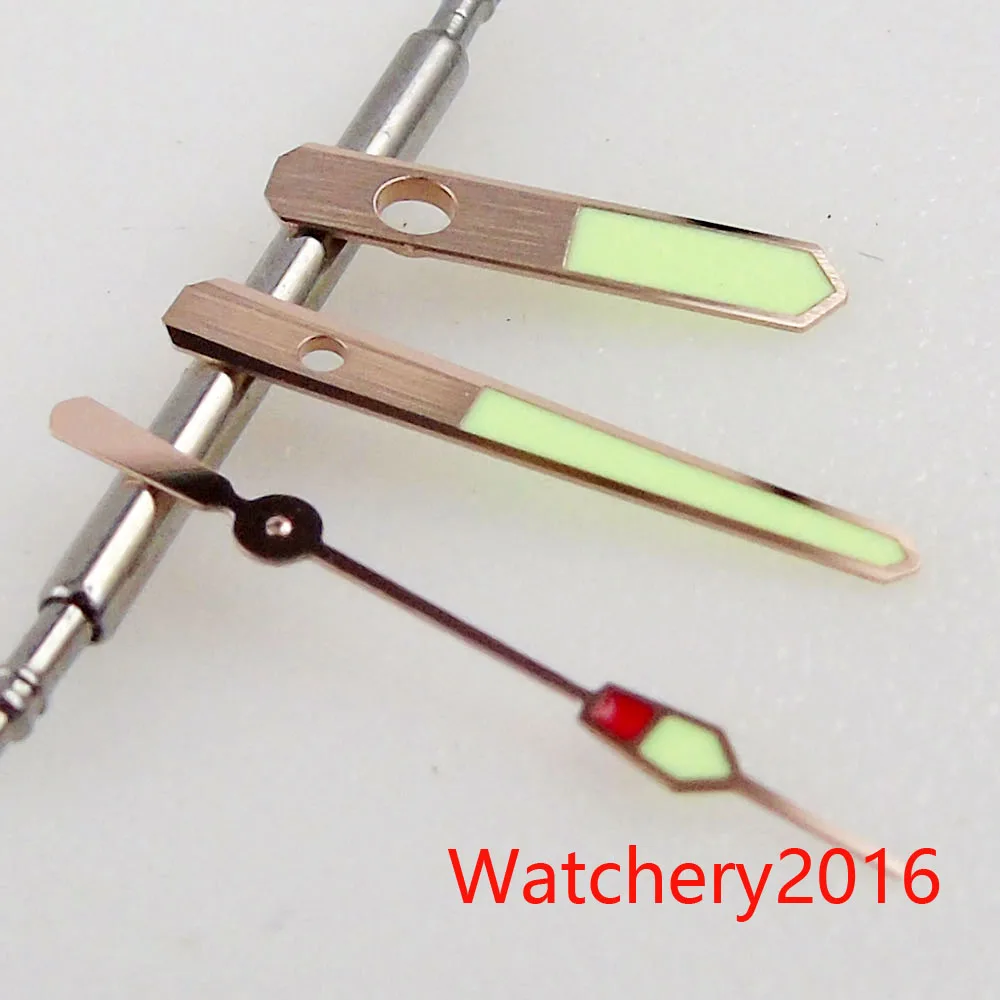 

Japan C3 Green Super Luminous Watch Hands Fit NH35 NH36 7s26 7s36 6r15 4r15 4r35 Automatic Movement Watch Pointers Parts