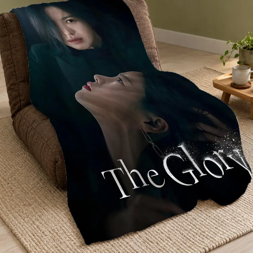 The Glory Throw Double Sided Flannel Throw Blanket Soft Warm Washable Home Decor