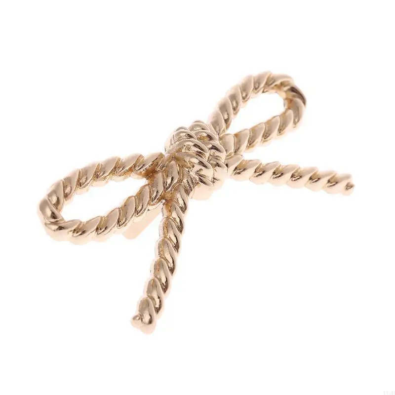 1 قطعة الأجهزة المعدنية Bowknot الأحذية حقيبة الديكور حقائب الكتف حقيبة يد أجزاء Acce