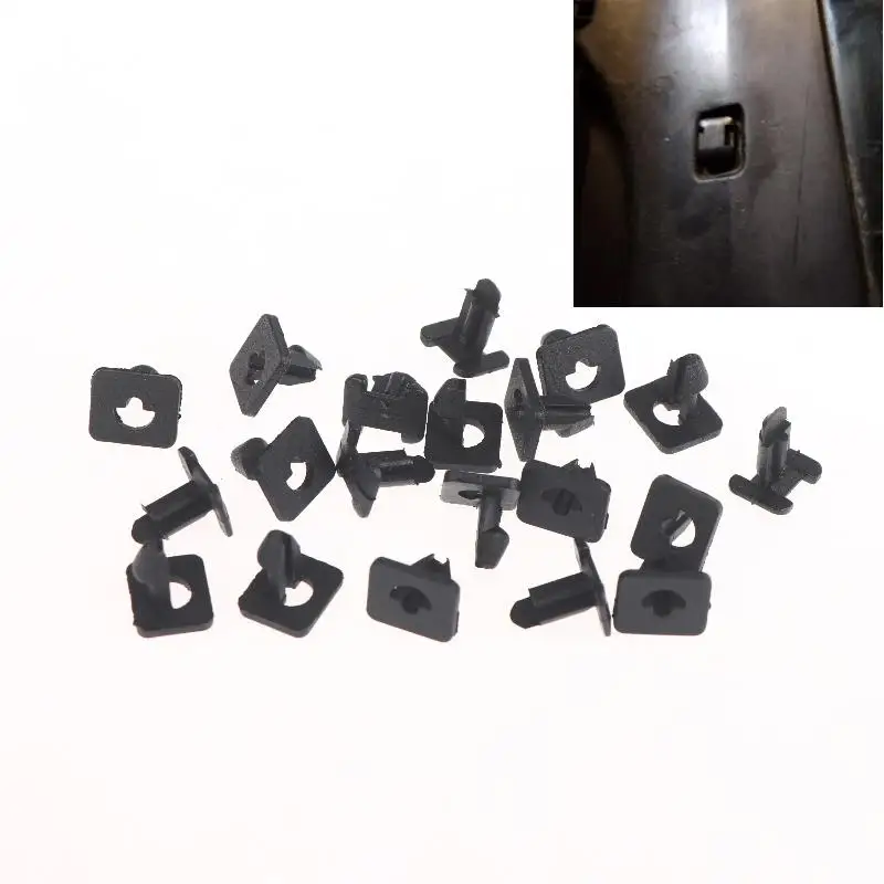 20Pcs For E32 E34 Windscreen Cowl: Scuttle Panel Trim Clips Plastic Fasteners Auto Plastic Fastener Car Accessories