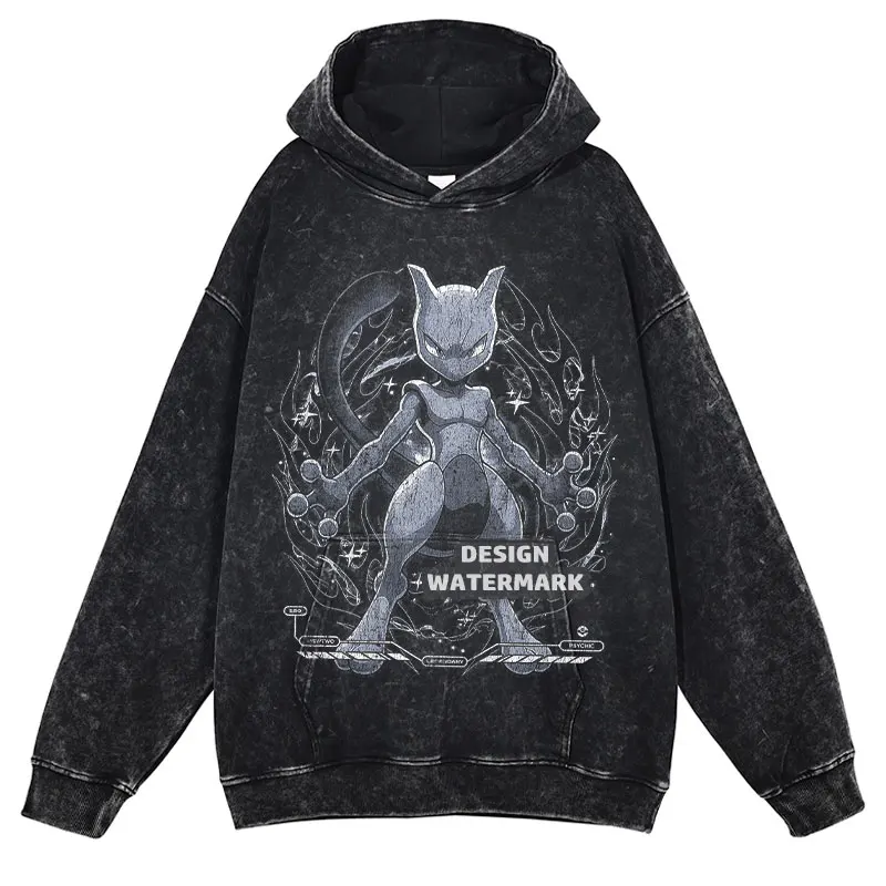 pokemon-hoodies-mewtwo-gengar-eevee-print-vintage-washed-hooded-sweatshirts-oversized-pullover-manga-anime-hoodie-men-cotton