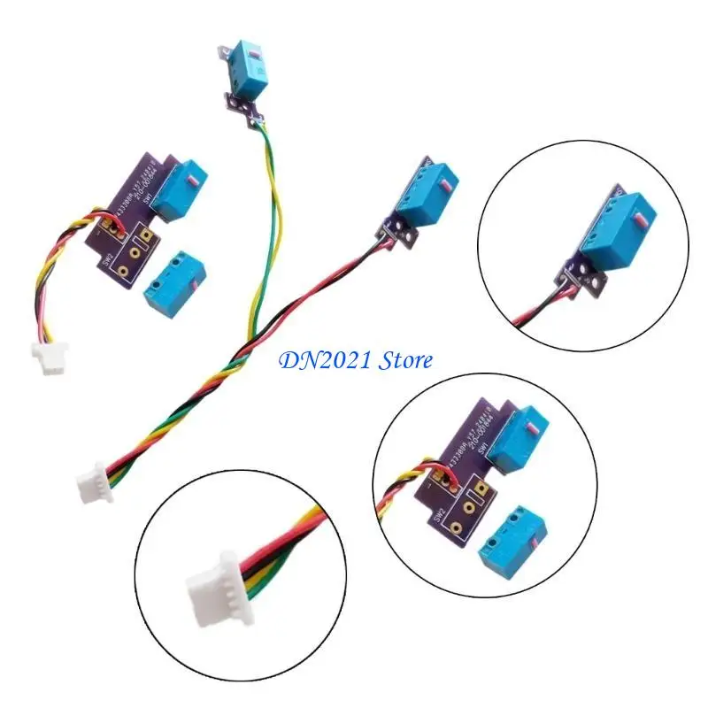 

F3KE Mouse Circuit Board Side/Main Button Board Motherboard Cable For G304/G305 Models Game Mouse Repair Hot Swap