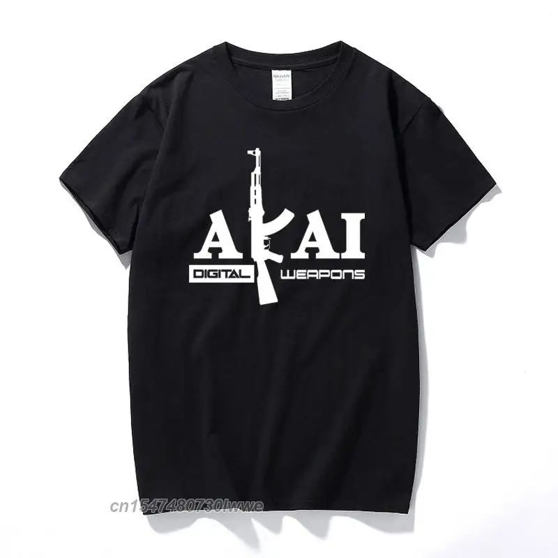 Akai Professional Dj T Shirt Pioneer Technics Serato Vestax Pioneer 100% Premium Cotton Casual T-Shirt Men