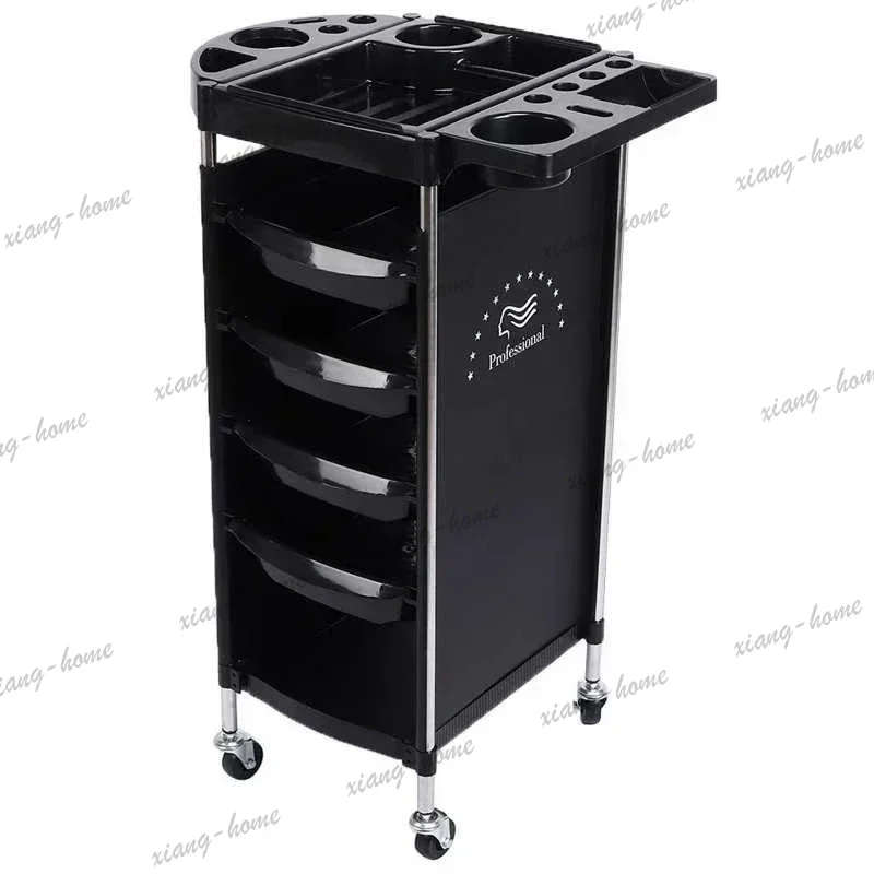 Factory Direct Nordic Beauty Salon Trolley Modern Barber Shop Storable Trolley Originality Multifunctional Luxury Furniture Skju