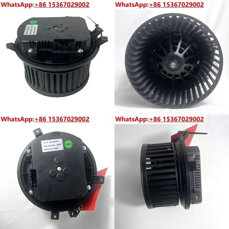 Car AC Blower Motor Fan Assembly Compatible with Chevrolet Replace 23227183 23412312 23487751 Auto Air Conditioning Pump