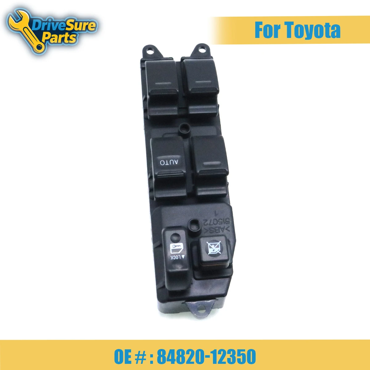

For Toyota Corolla AE110 1998 1999 2002 84820-12350 RHD Front Right Master Power Window Switch Button Car Accessories