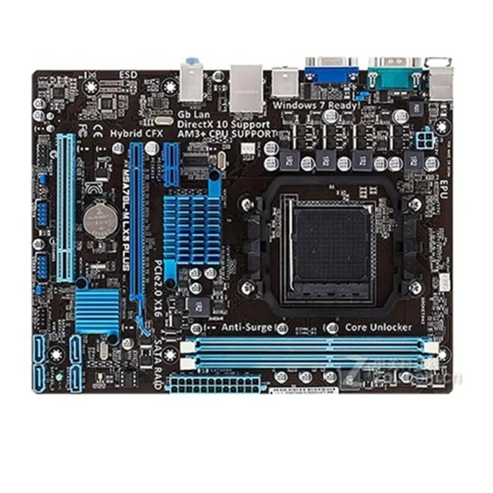 M5A78L-M LX3 PLUS Desktop Motherboard 760G 780L Socket AM3+ DDR3 16G Micro ATX UEFI BIOS Mainboard