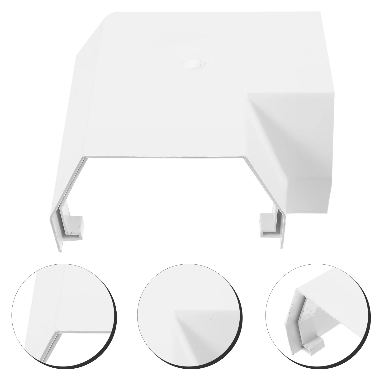 Adapter Fitting Outdoor Drain Rainwater Gutter Connector Wide Mouth Design Easy Install Lightweight Rainwater Drain Connector