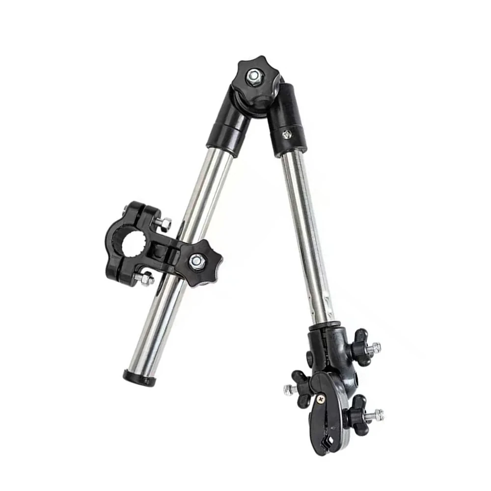 Umbrella Holder Adjustable Umbrella Clamp for for Baby Stroller Electric Vehicle Bicycles Skateboards, Eheelchairs