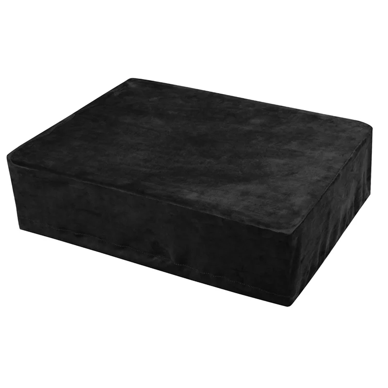 AP-For Audio-Technica AT-LP120XUSB Record Player Dust Cover Protective Cover High Elasticity Dustproof Protective Cover Black