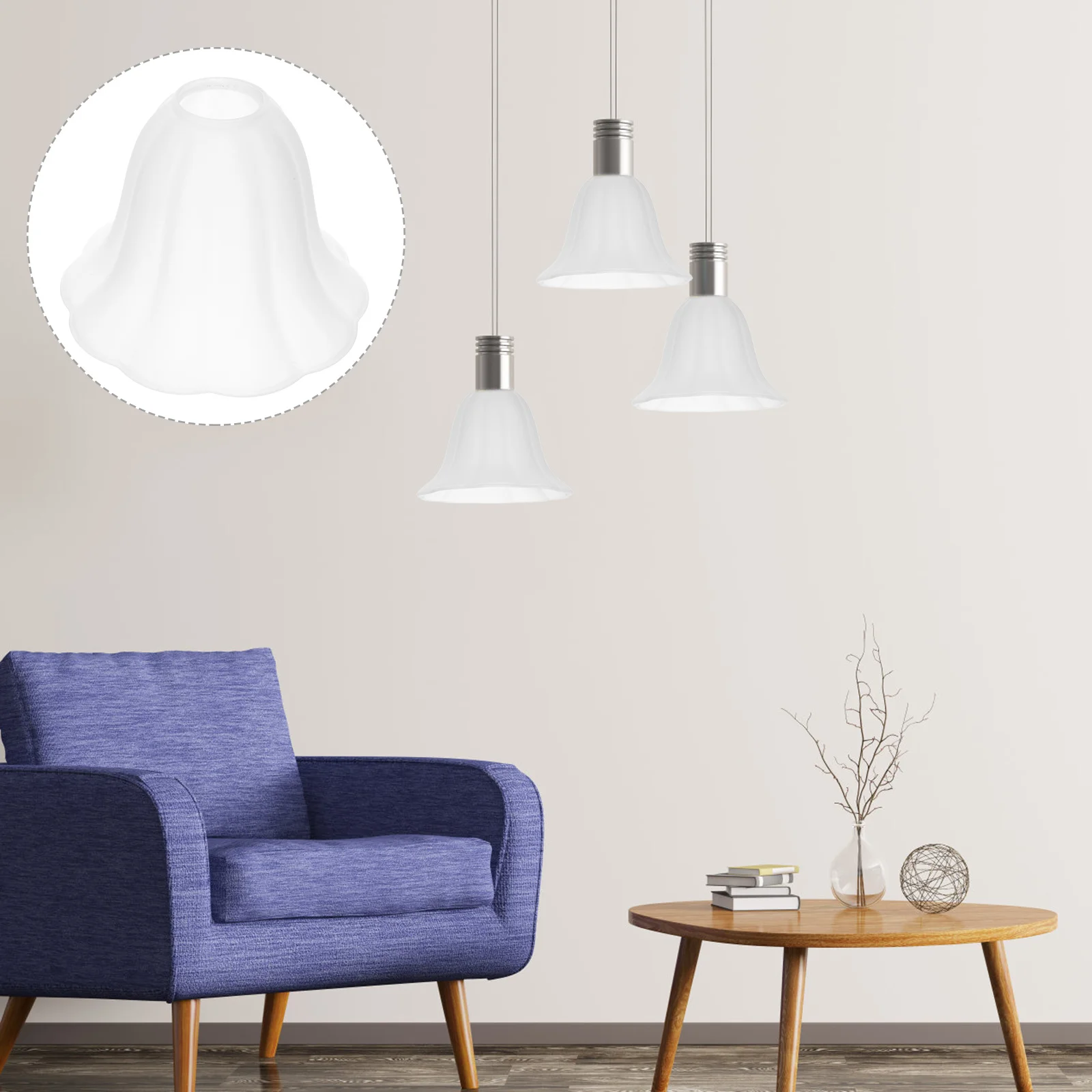 

Glass Lamp Shade Retro Style E27 Compatible Light Cover for Desk Table Wall Lamp Shades Bedroom Office Hotel Decorative Lighting