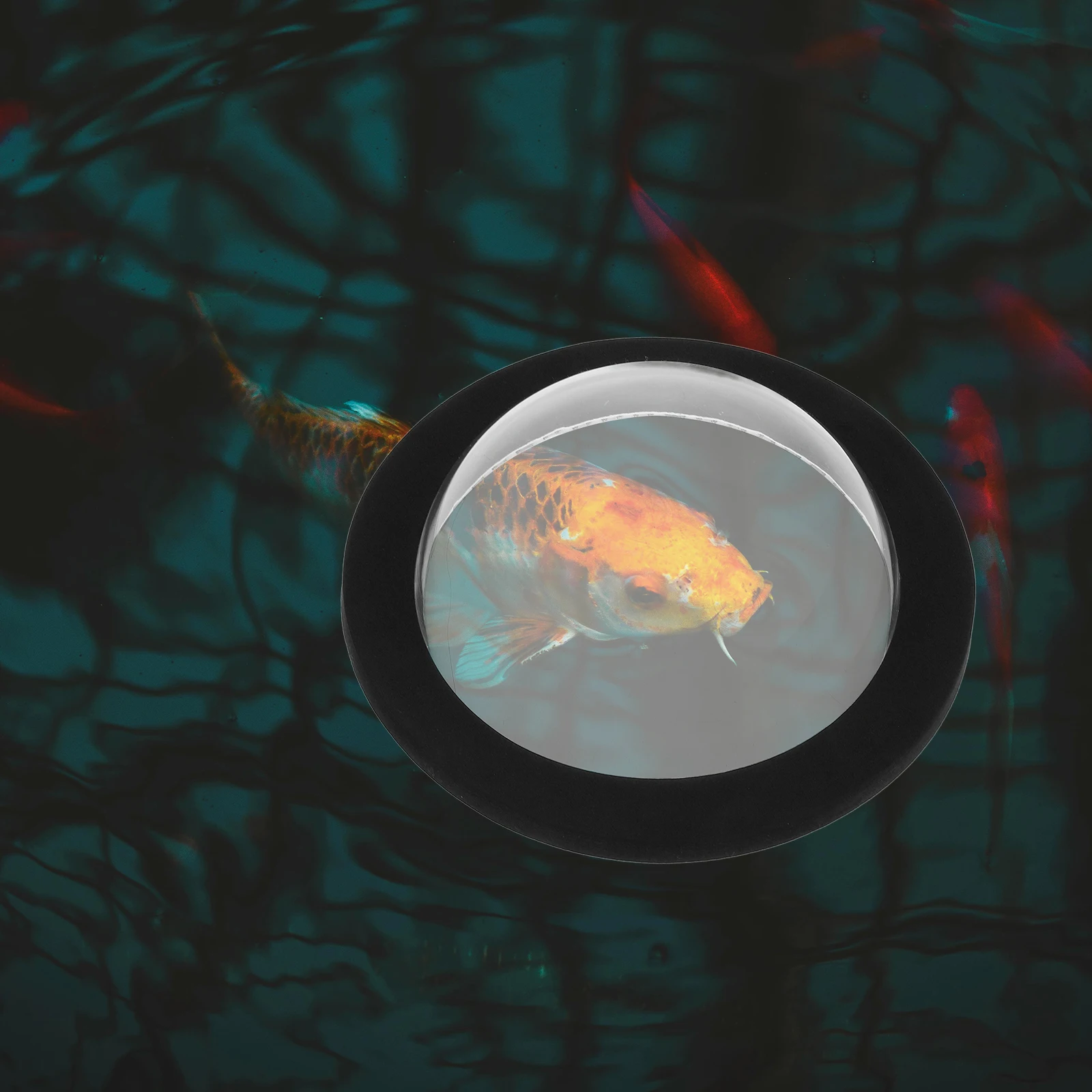 

1Set Floating Plant Ring for Fish Tank Aquarium Feeding Ring Isolation Accessory Reusable Smooth Surface Convenient