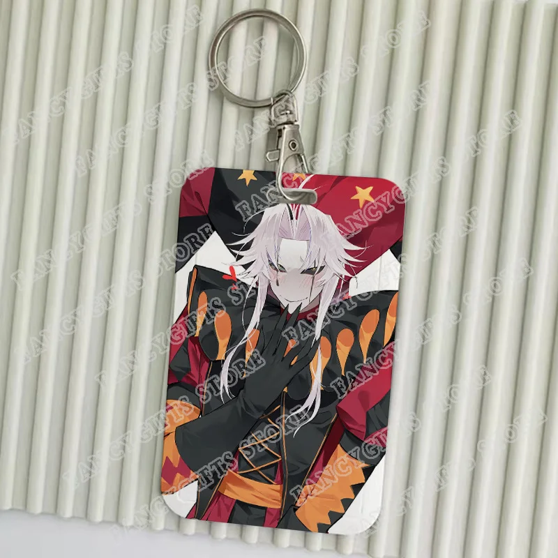 The Freak Circus Card Holder Keychains Holders Bank Bus ID Credit Cards Key Ring Chains