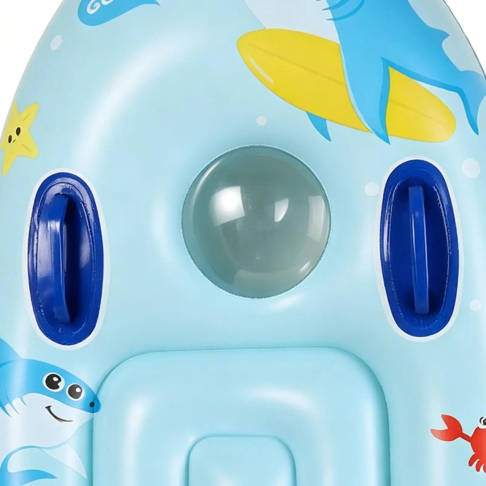 

Kids Inflatable Surf Board Floating Kids Water Toy with Handles Inflatable Floating Surfboard for Boys Girls Lake Beach Pond