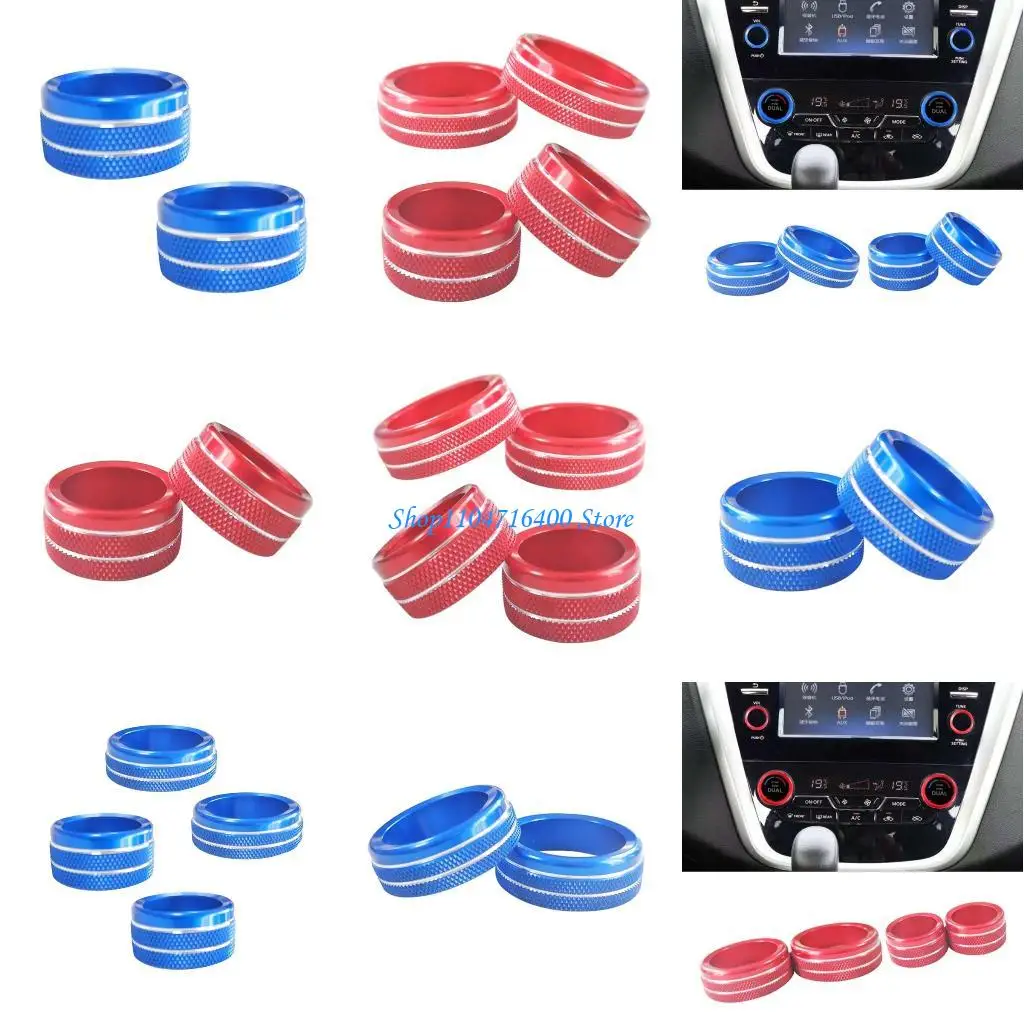 y1gd 자동차 손잡이 제어 손잡이 트림 커버 에어컨 손잡이 커버