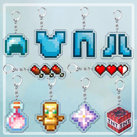 Fashion Cartoon Pixel Style Keychains for Accessories Bag Game Gamer Props Key Chain Ring Jewelry Retro Gifts Keyrings