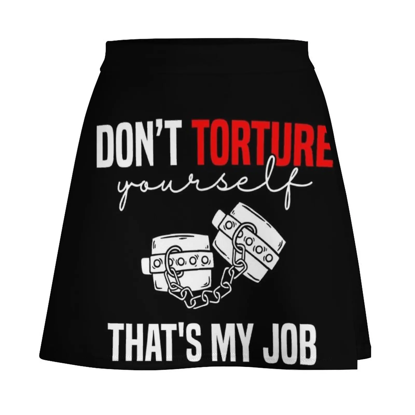Torture My Job BDSM Mini Skirt fairy core mini denim micro extreme