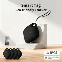 1/4-pcs Eco Friendly Location Tracker Keys Finder for Android Google Find Hub Positioning Far Away Smart Tag for Pixel Tecno GMS
