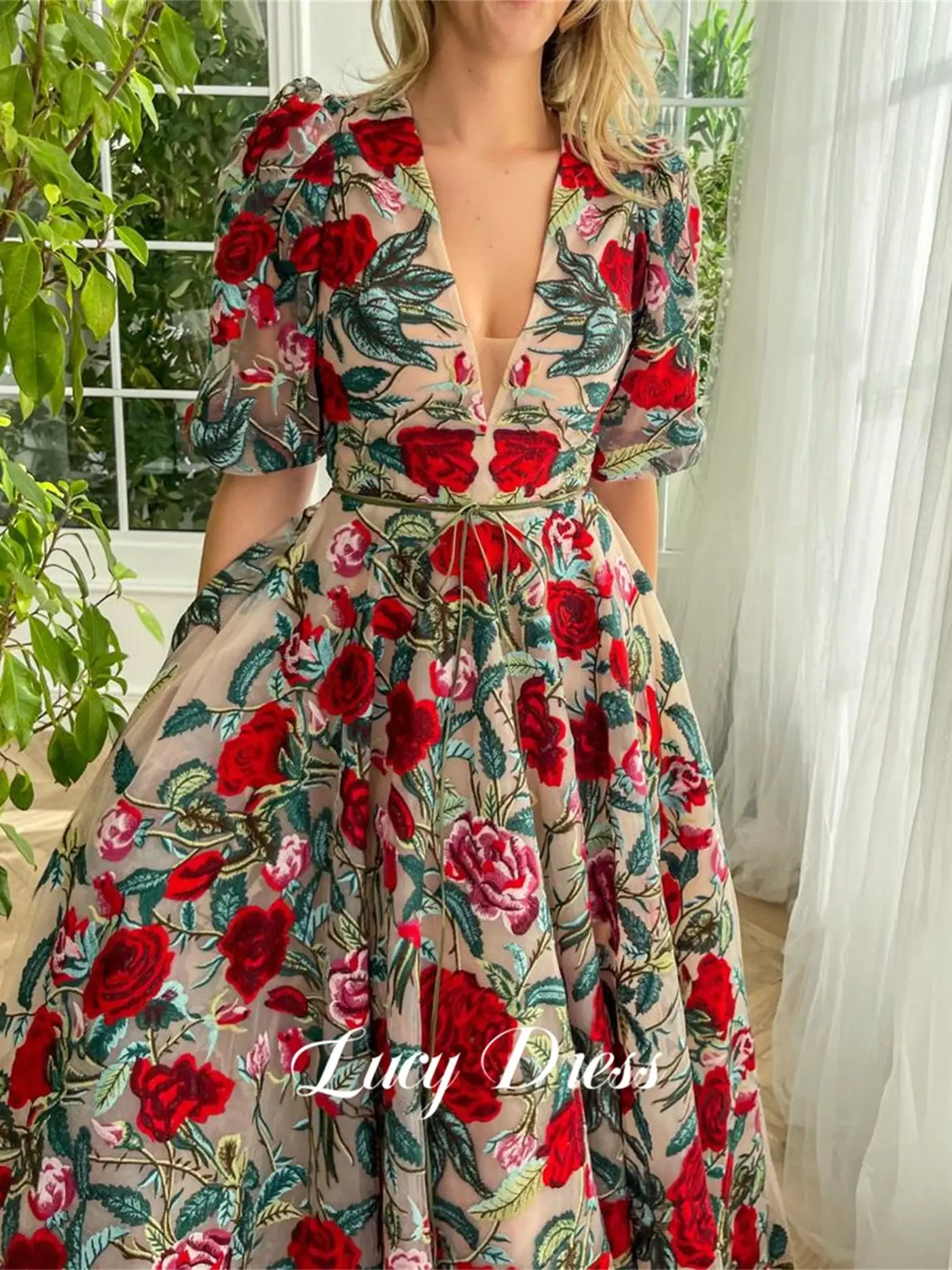 Lucy Maßgeschneiderte Abendkleider für Damen Elegante Partykleider Ballkleider Vestidos Elegantes Hochzeitskleidung für Damen – Detail 8