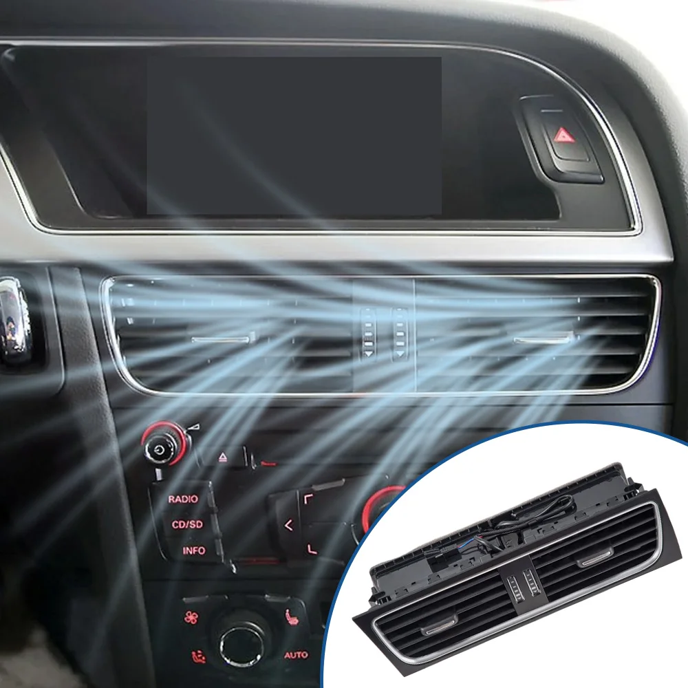 

Вентиляционные решетки кондиционера для Audi A5 2008–2016, A4L 2009–2016, передние левая/правая/центральная, 8KD820951 8KD820902 8KD820901