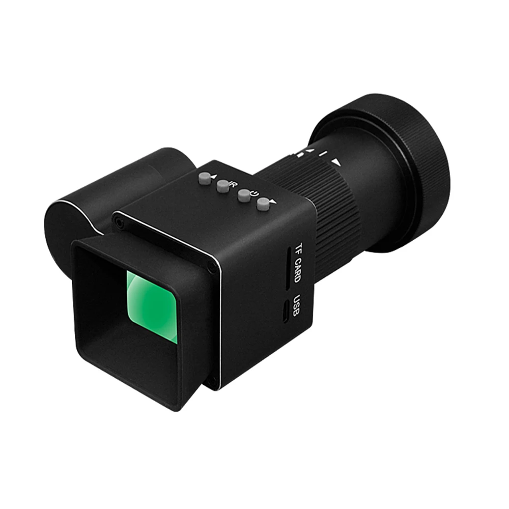 Ponbos NVP100B 200 متر الأشعة تحت الحمراء للرؤية الليلية تلسكوب HD 1080P أحادي العين دعم البصر من 40 مللي متر ~ 46 مللي متر للصيد التخييم