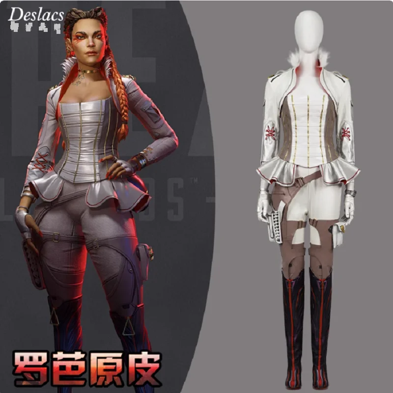 

Hot selling hero cosplay server, Roba original leather cosplay server, game, same cosplay costume, women's customization