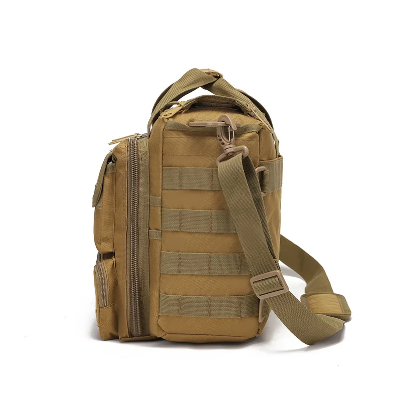 

New Backpack Tactical Molle Nylon Messenger Shoulder Bag Laptop Handbags Briefcase Outdoor Multifunction Climbing Bag