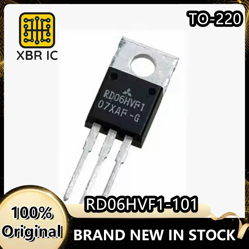 

(3/10 pieces) RD06HVF1-101 RD06HVF1 high frequency field effect tube 175MHZ 6W RF tube TO220 new original authentic spot