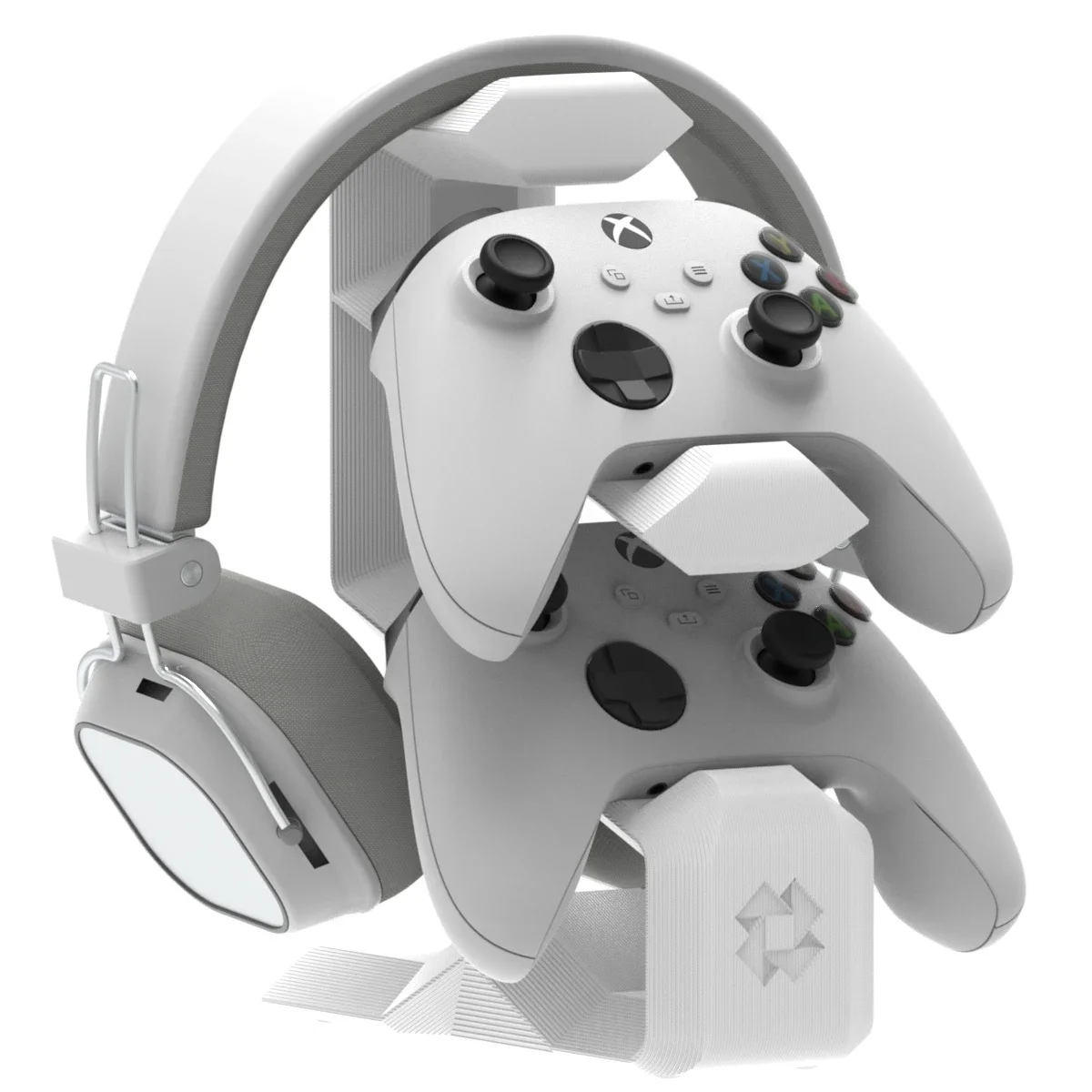 Table Stand Compatible with HeadSet and 2 Controls on Xbox or PlayStation - ARTBOX3D