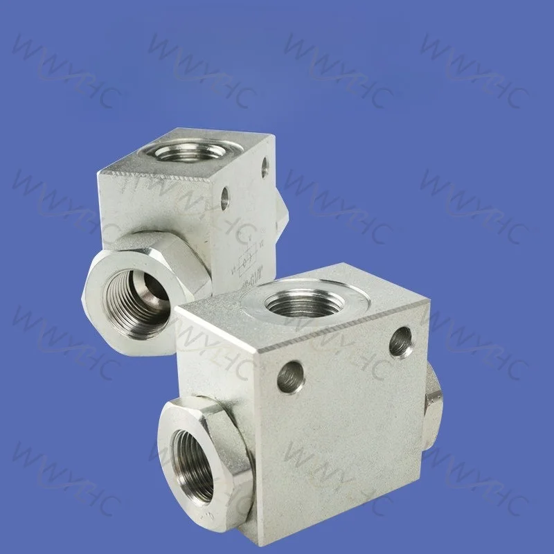 Hydraulic Shuttle Valve, BSP Thread G1/4 G3/8 G1/2 G3/4 for Hydraulic System