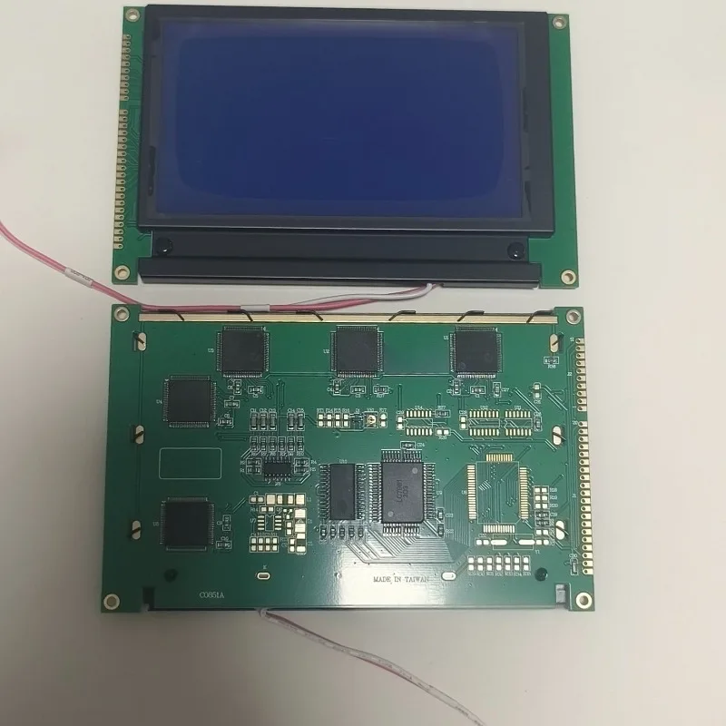 LMG7400PLFC LMG7401PLBC LMG7402PLFF SP14N002 SP14N003 Display LCD Industrial de 5.1" 240X128 Substituição Hitachi KOE