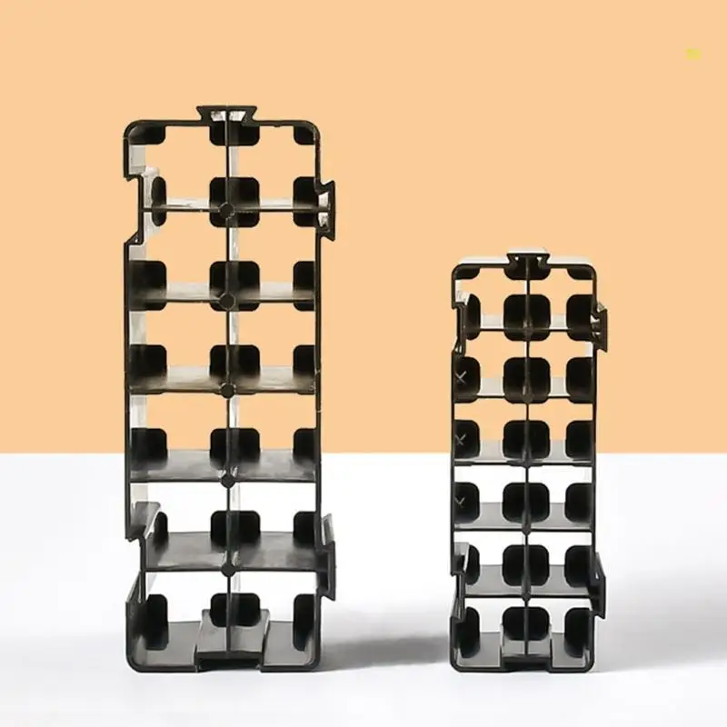 حامل مكتبي 24/12 فتحة فرشاة طلاء القلم حامل مُنظِم تخزين أدوات الطلاء دروبشيب