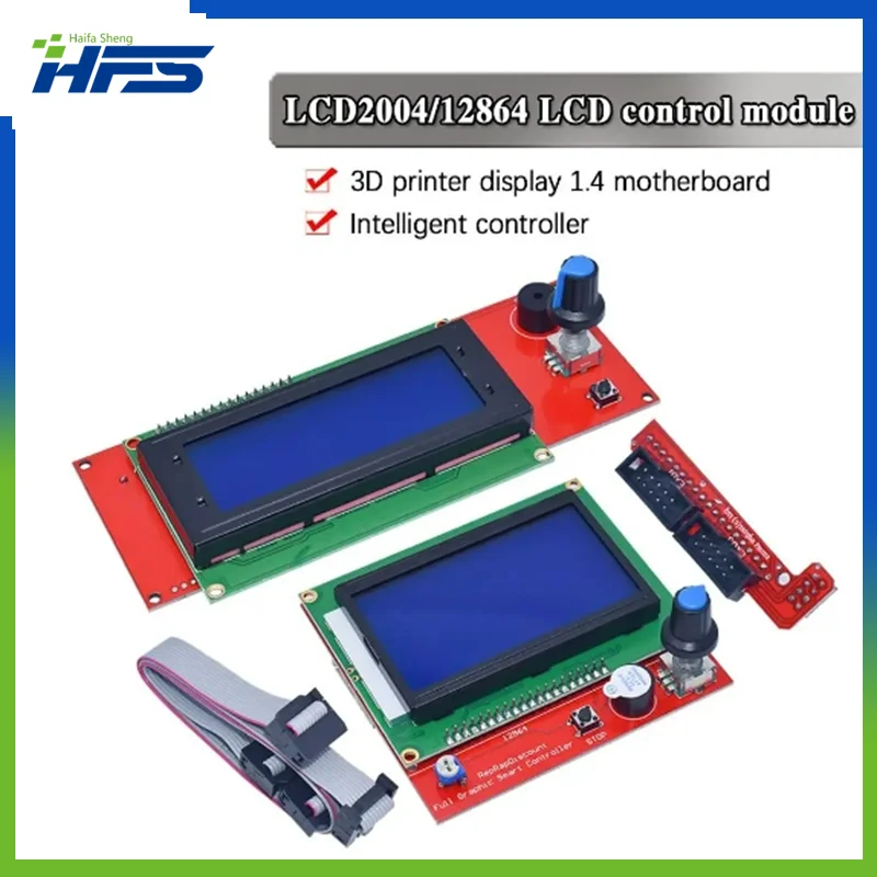 

LCD 2004 12864 Control Panel Smart Controller Display Compatible with Ramps 1.4 Ramps 1.5 Ramps 1.6 For RepRap Mendel 3D Printer