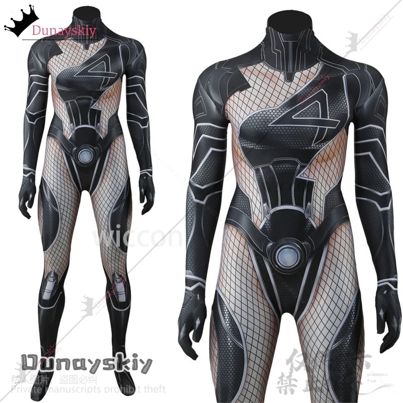 أنيمي لعبة المنافسين تأثيري سوزان سو العاصفة ريتشاردز زي القوطية مثير الأسود الدانتيل متابعة بذلة ارتداءها الباروكات هالوين كوسبفلي