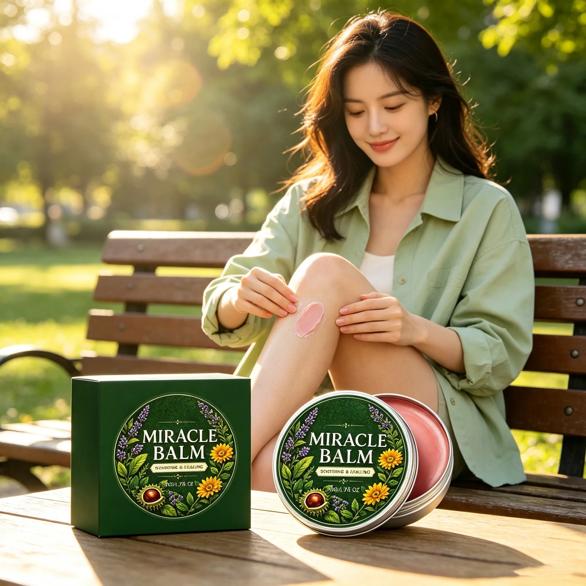 Soothing Moisturizer Miracle Balm Relaxing Muscle Improving Legs Swollen Relieves Joint Soreness Massage Varicose Vein Ointment
