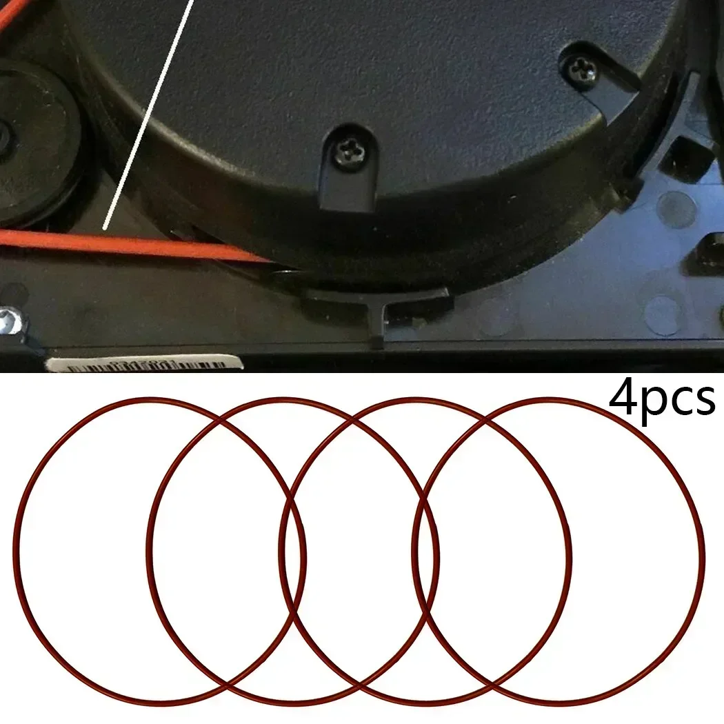 4pcs O Ring Rubber Belt For Neato For Botvac Models Lidar Robotic Vacuum Cleaner Spare Parts Replacement Accessories