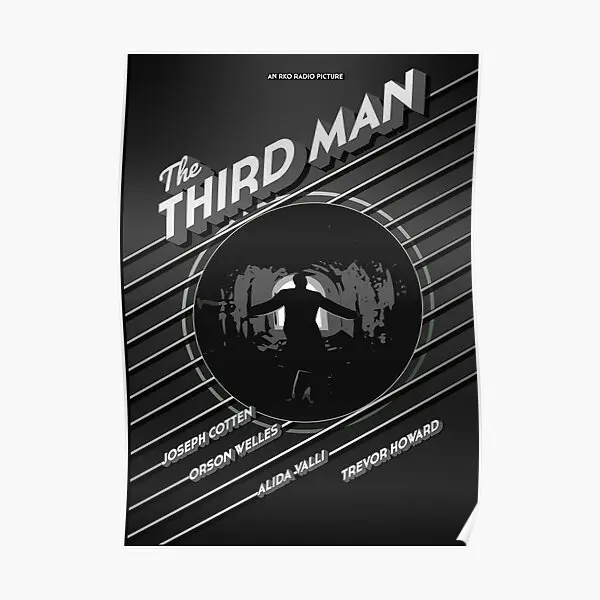 

Плакат из фильма «третий человек», настенный плакат, домашний винтажный художественный Современный Настенный декор, картина для украшения комнаты, картина без рамки