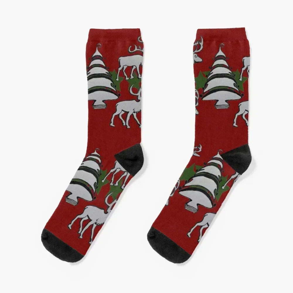 

Christmas magic Socks Climbing cool cartoon basketball Luxury Woman Socks Men's
